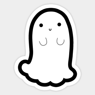 Cute Ghost Sticker